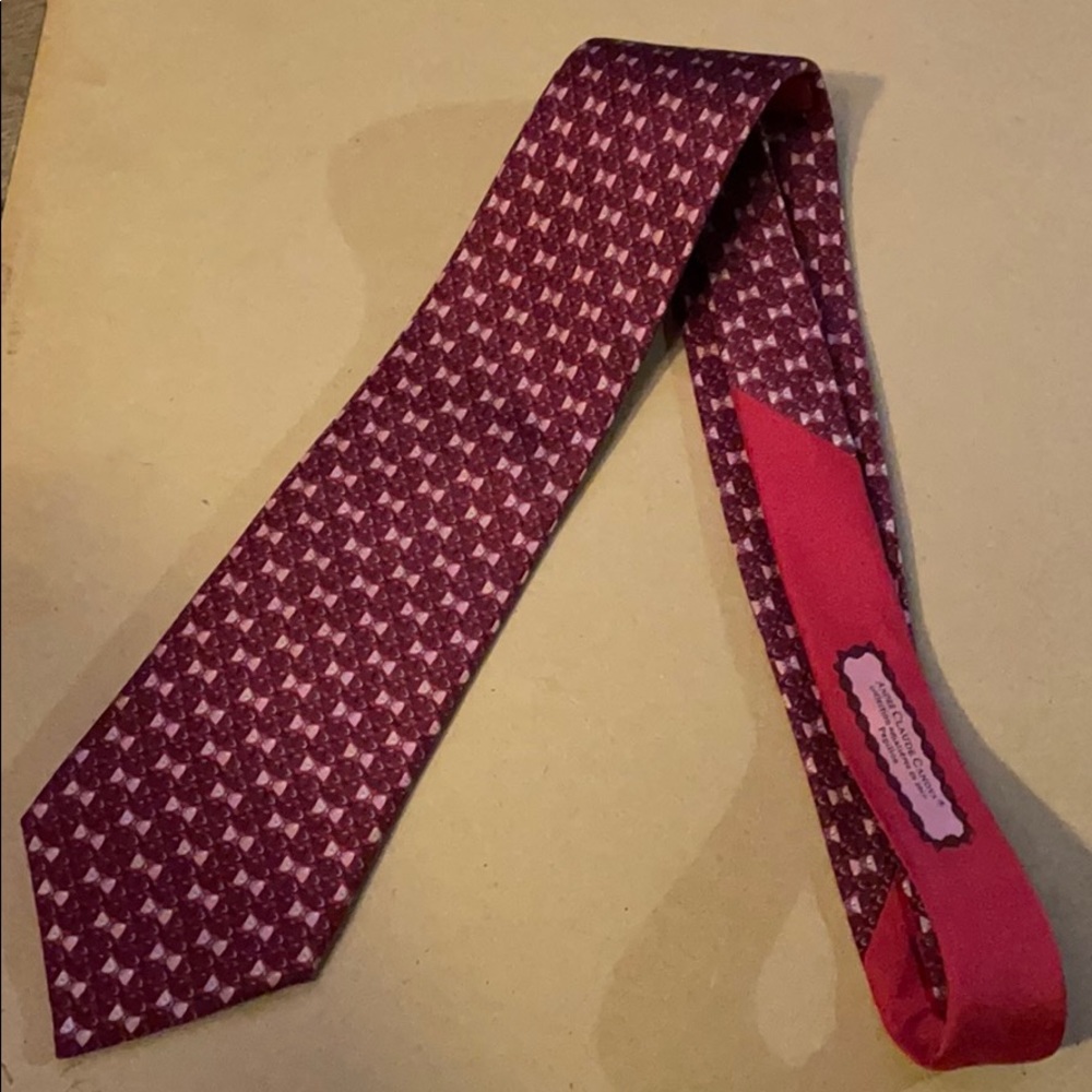 100%silk tie, french designer. Just like new.